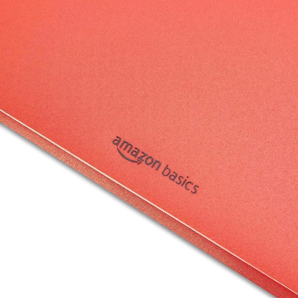 Amazon Basics Heavy Duty Colorful Plastic Folders with 2 Pockets for Letter Size Paper, Pack of 12, Assorted Colors