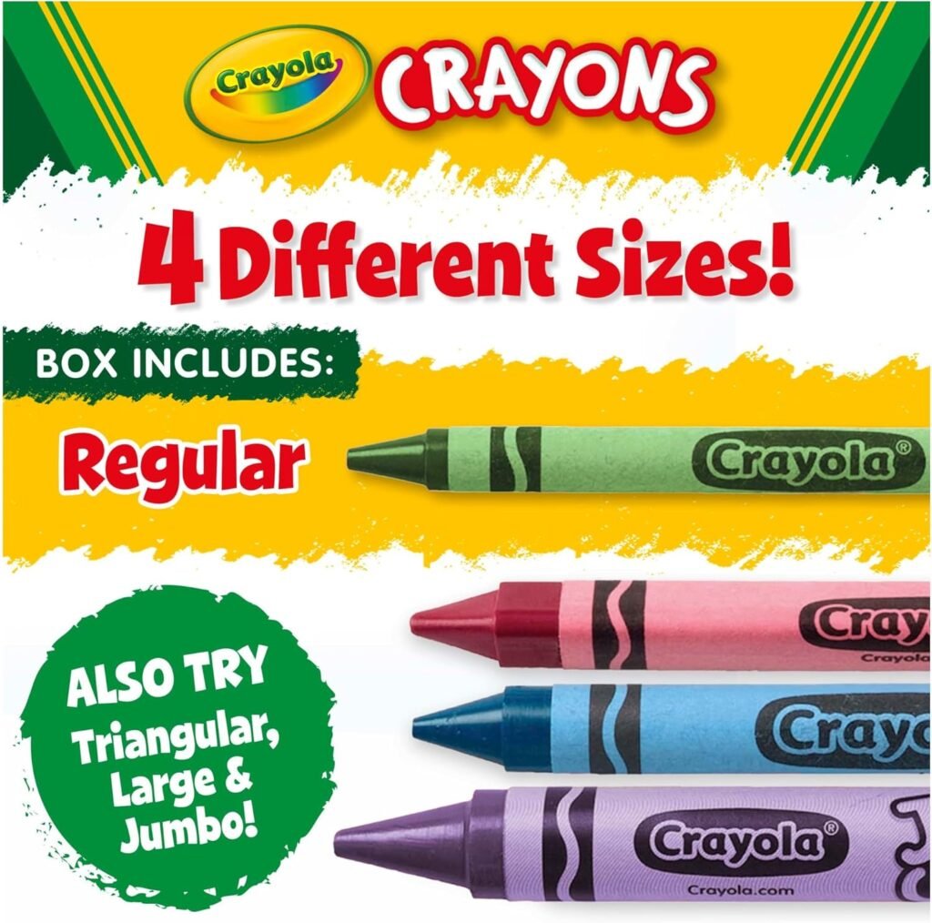 Crayola Bulk Crayon Classpack - 800ct (16 Colors), Back to School Supplies, Kids Crayons, Teacher Classroom Must Haves, 3+