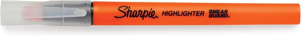 Sharpie Clear View Highlighter Sticks, Chisel Tip, Assorted Fluorescent, 8 Count