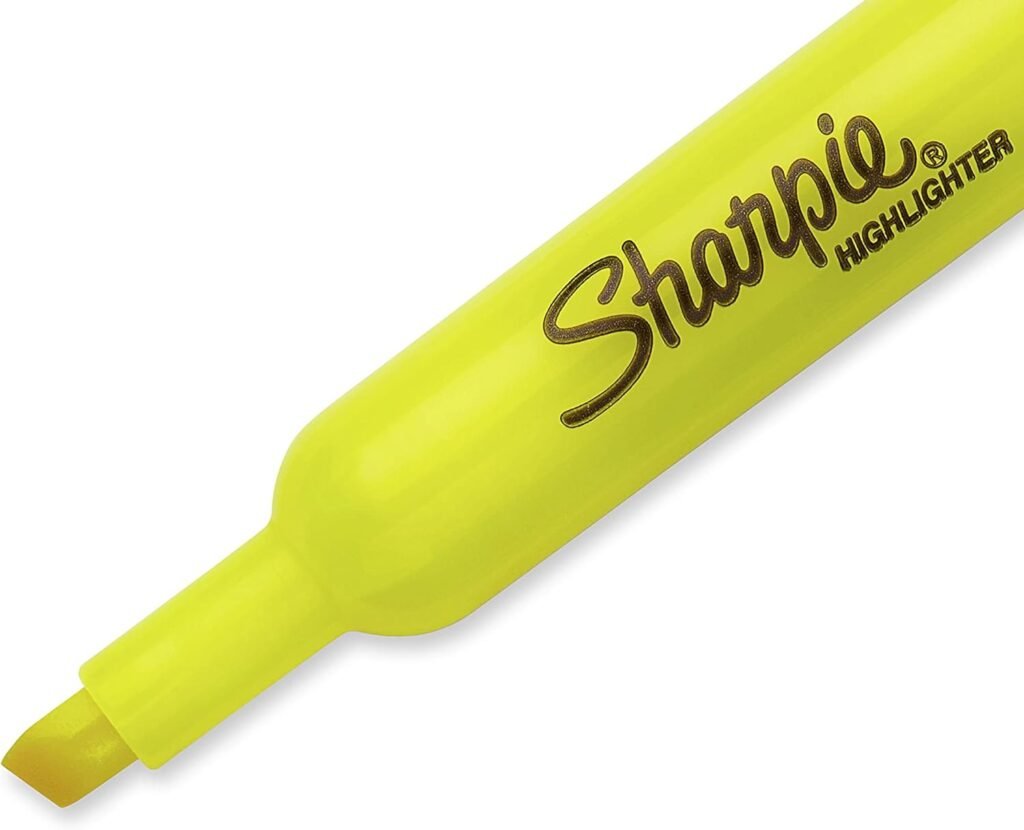 Sharpie Tank Highlighters, Fluorescent And Pastel Highlighters, Chisel Tip Highlighter Markers Set, Teacher And Office Supplies, School Supplies, Assorted Color, Value Pack, 36 Count