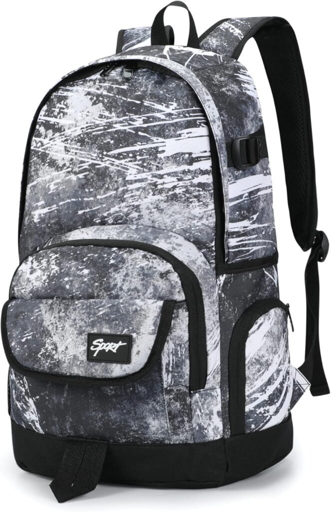 rickyh style School Backpack Travel Bag for Men  Women Lightweight College Back Pack with Laptop Compartmen