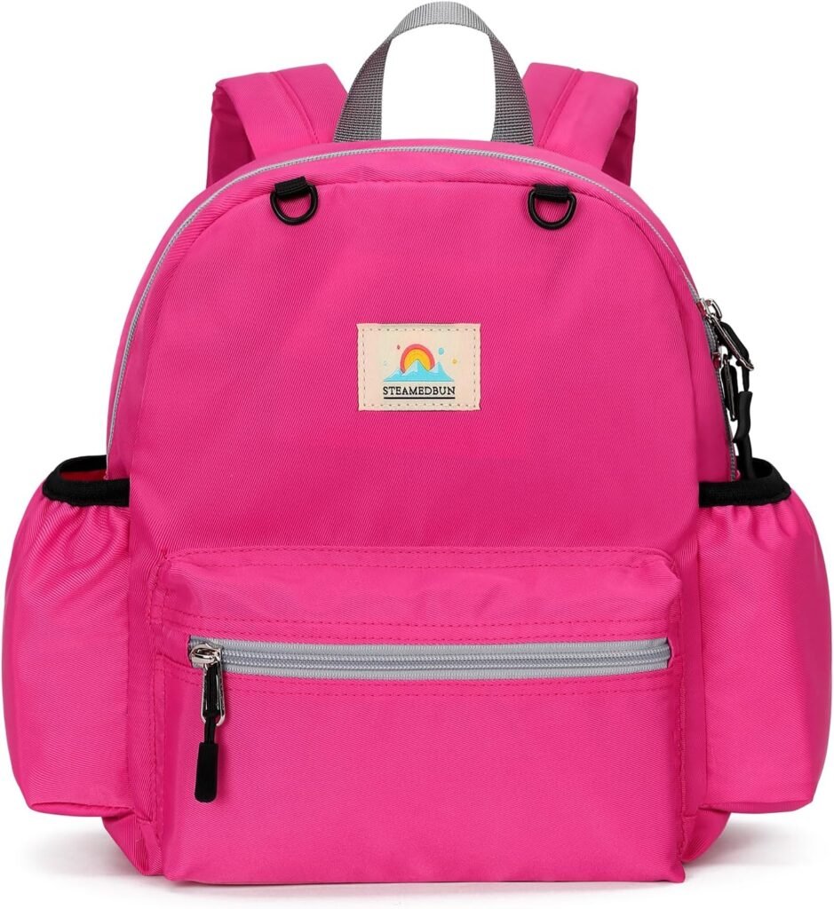 STEAMEDBUN Toddler Kids Backpack for Boys 4-6: Boys Backpacks for Elementary - 15 inch Backpack for Kindergarten